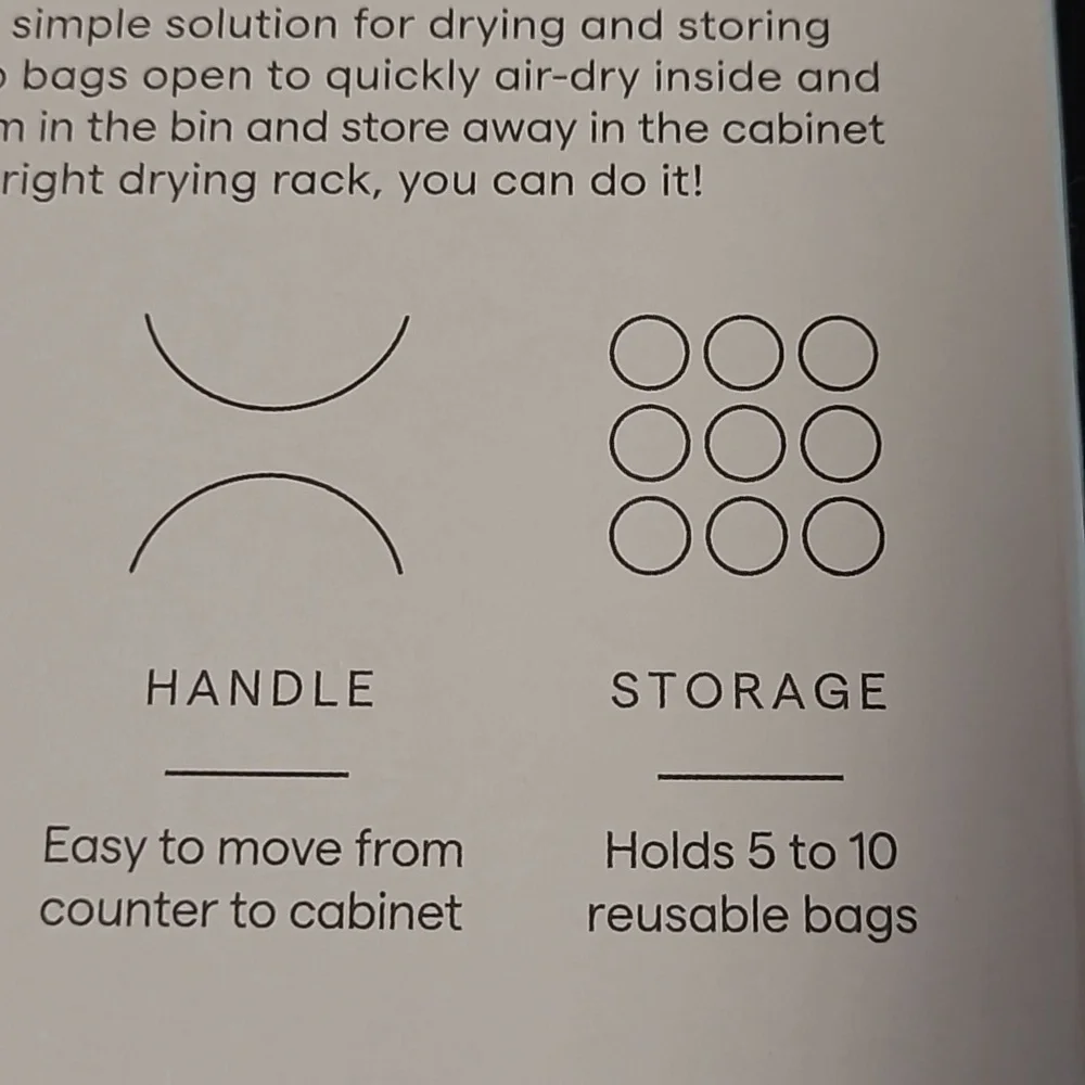 Food Bag Drying Rack - Picture 9 of 11